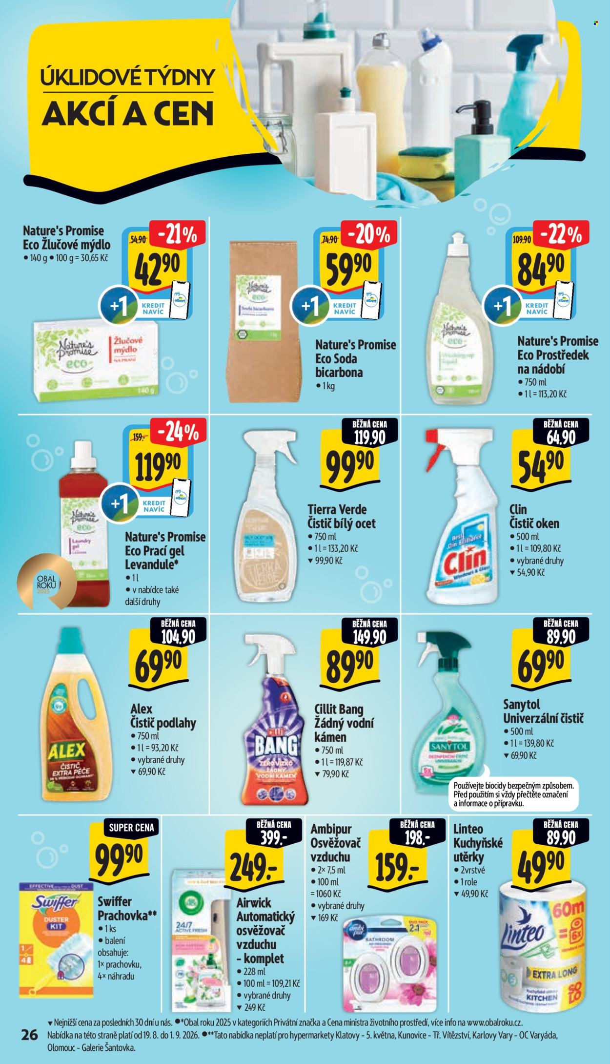 Leták Albert Hypermarket - 19.8.2026 - 25.8.2026. Strana 36