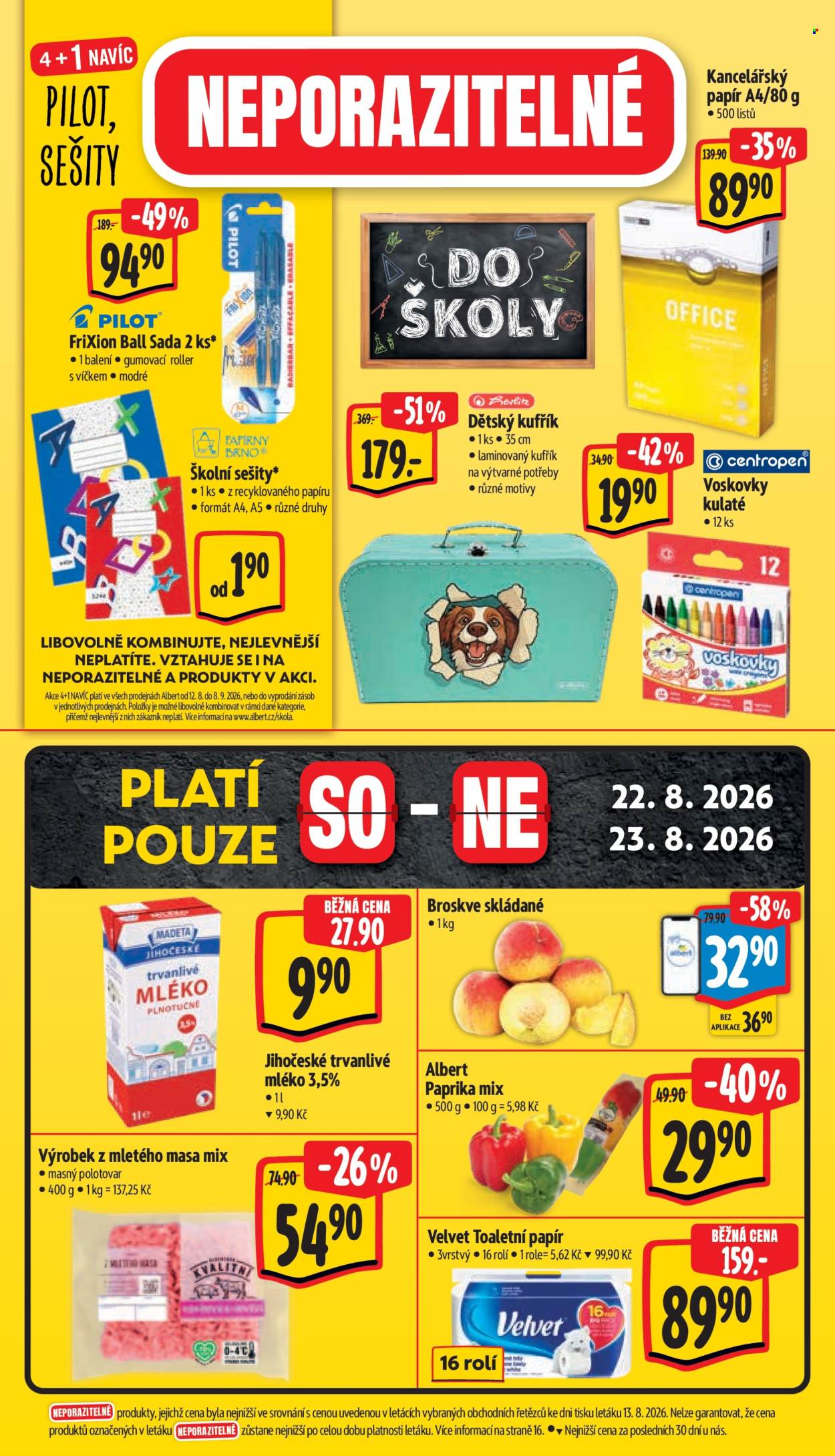 Leták Albert Supermarket - 19.8.2026 - 25.8.2026. Strana 8