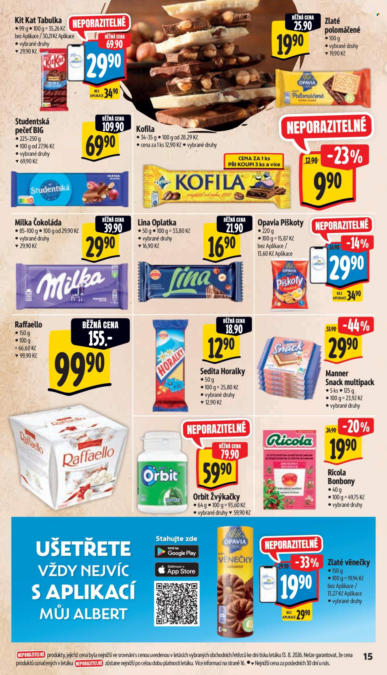 Leták Albert Supermarket - 19.8.2026 - 25.8.2026. Strana 27