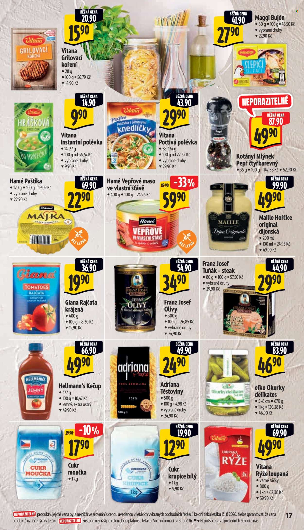 Leták Albert Supermarket - 19.8.2026 - 25.8.2026. Strana 29