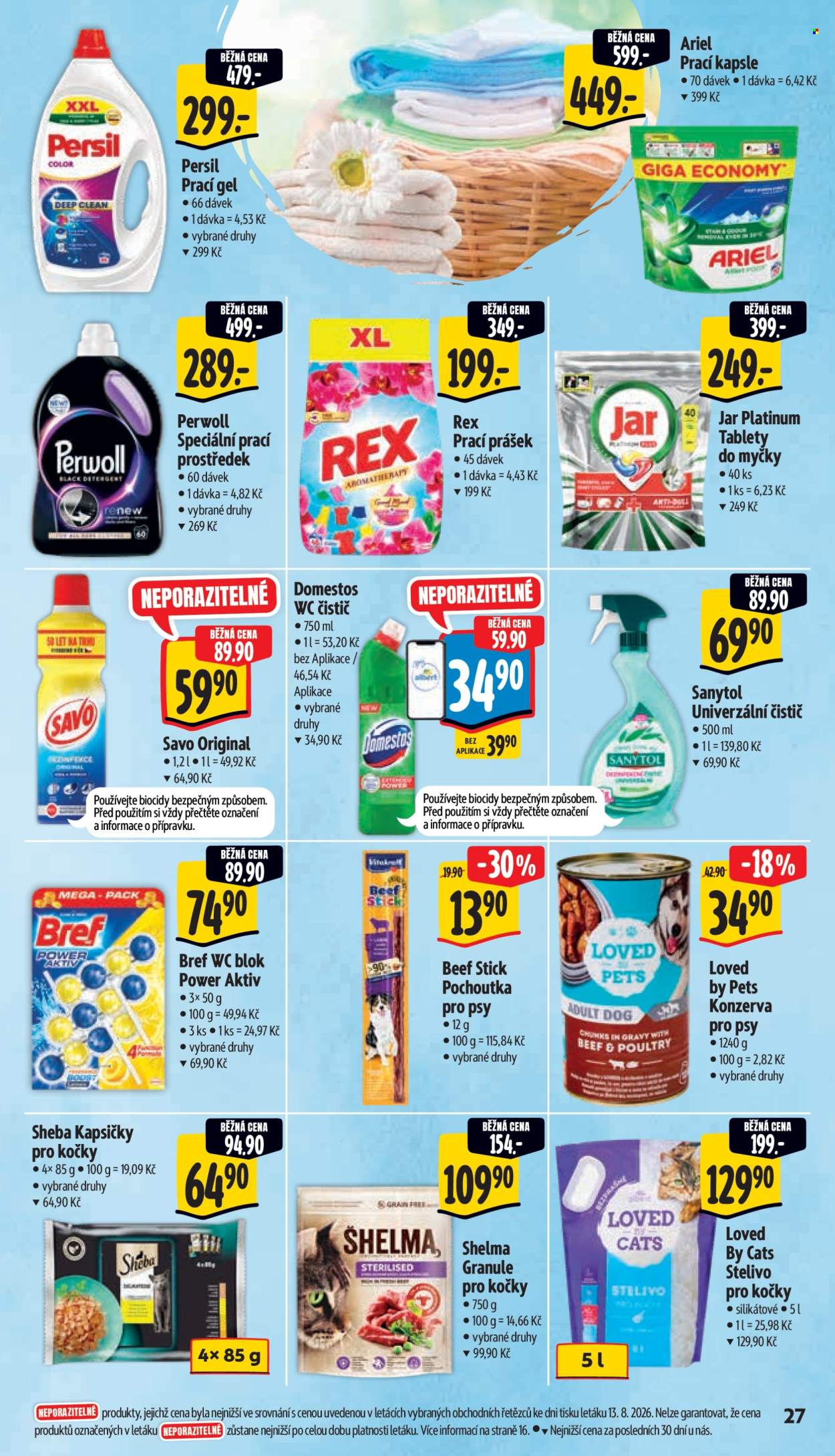 Leták Albert Supermarket - 19.8.2026 - 25.8.2026. Strana 39