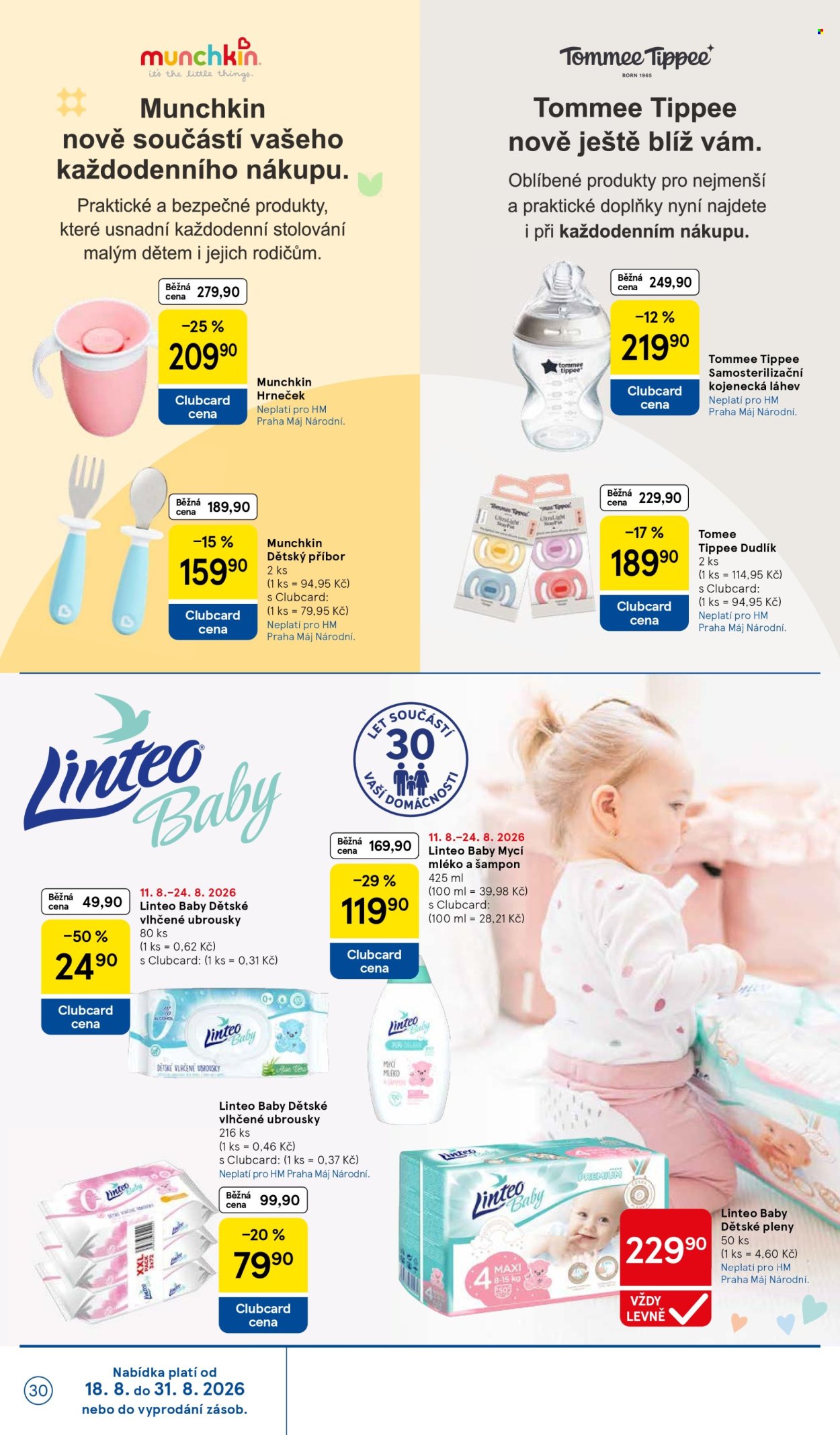 Leták TESCO - 19.8.2026 - 25.8.2026. Strana 30