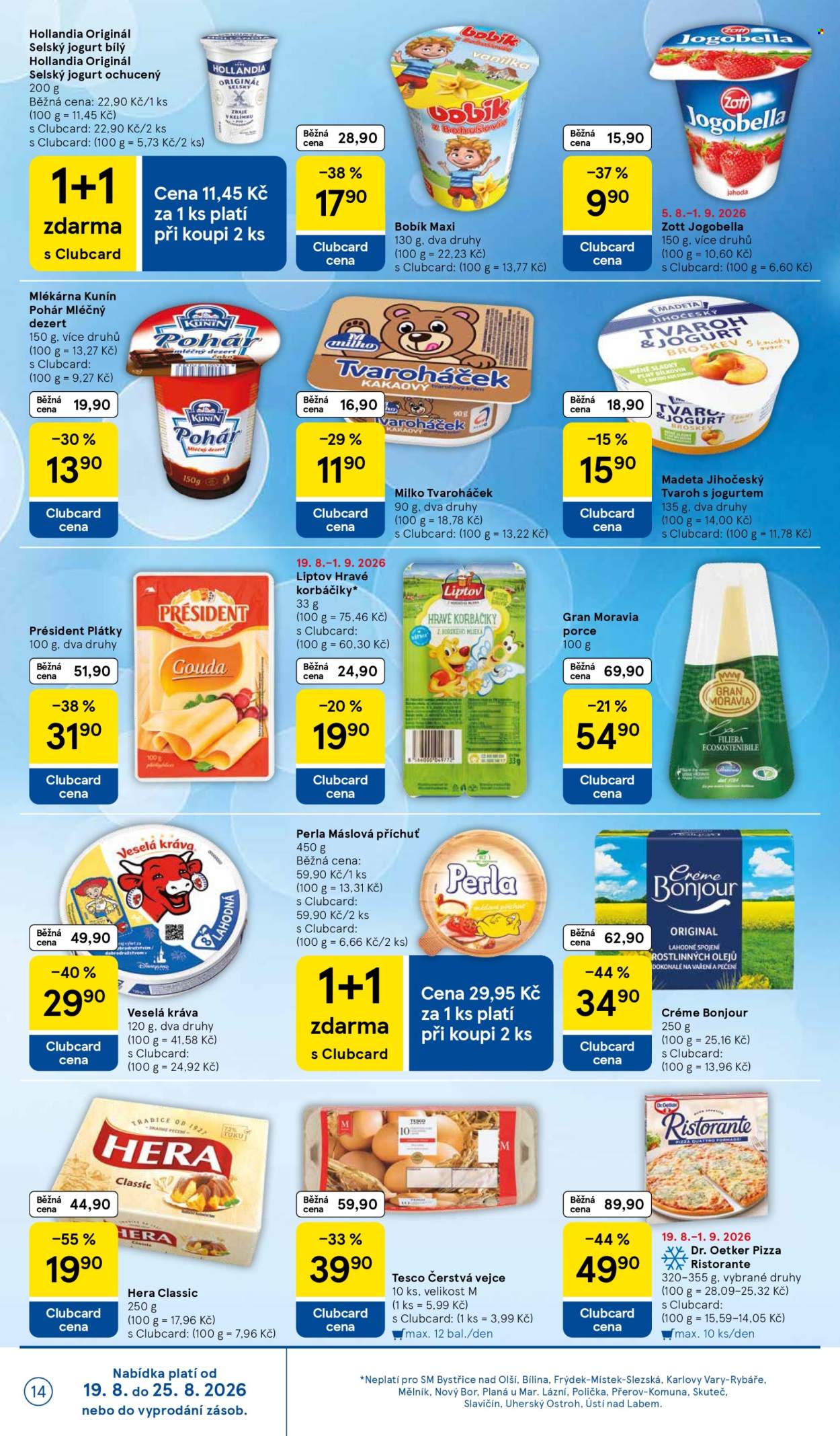 Leták TESCO supermarket - 19.8.2026 - 25.8.2026. Strana 14
