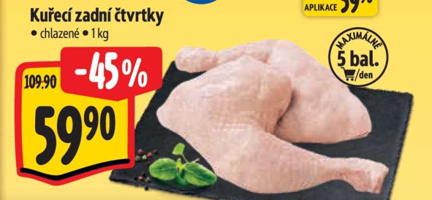 Kuřecí zadní čtvrtky