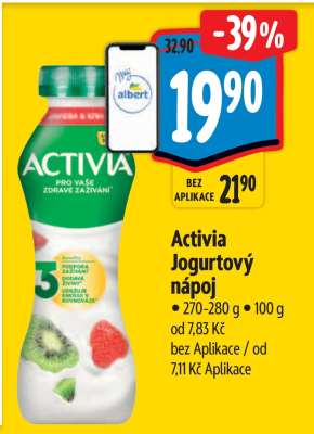 Activia jogurtový nápoj