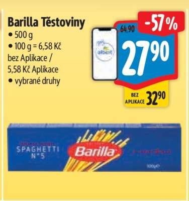 Barilla těstoviny