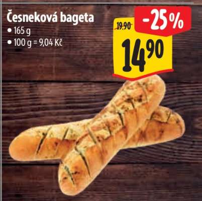 ČESNEKOVÁ BAGETA