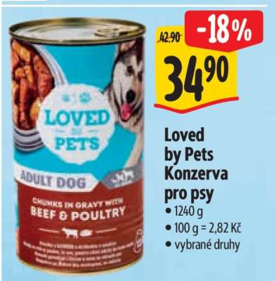 Loved by Pets Konzerva pro psy