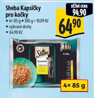 Sheba kapsičky pro kočky