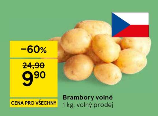Brambory volné