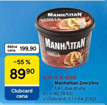 MANHATTAN Zmrzlina