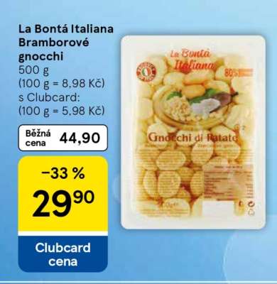 La Bonta Italiana Bramborové gnocchi