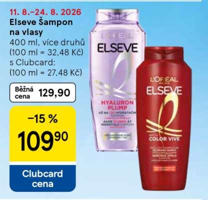 Elseve šampon na vlasy