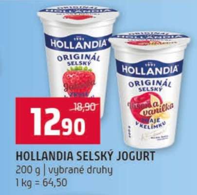 Hollandia Selský jogurt