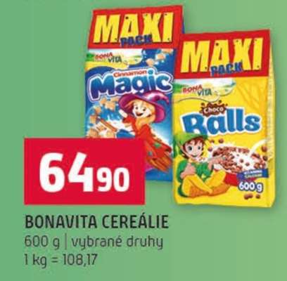BONAVITA Cereálie