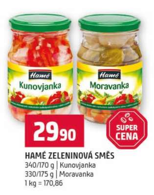 HAMÉ Zeleninová směs