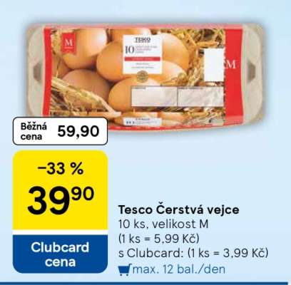 Tesco Čerstvá vejce