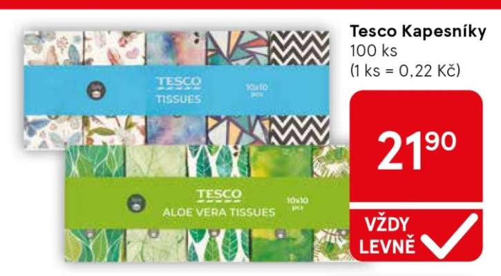 Tesco Kapesníky