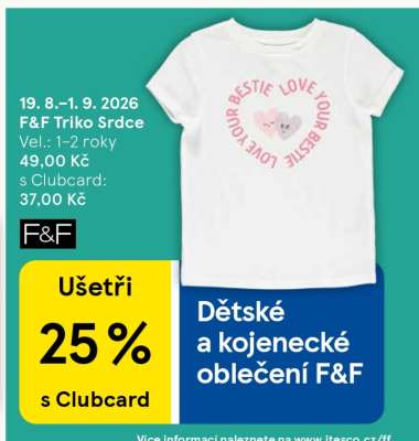 F&F Triko Srdce