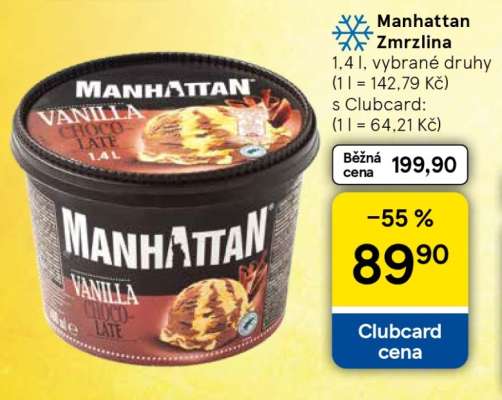 MANHATTAN Zmrzlina