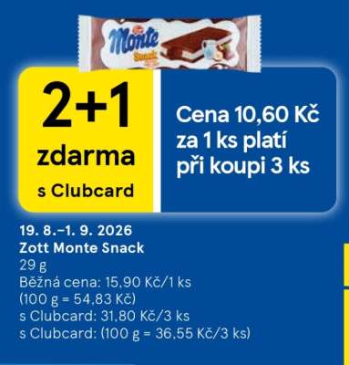 Zott Monte Snack