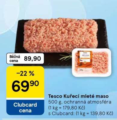 Tesco Kuřecí mleté maso