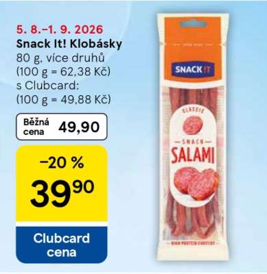 SNACK IT Klobásky