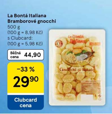 La Bonta Italiana Bramborové gnocchi