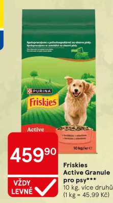 FRISKIES ACTIVE GRANULE PRO PSY