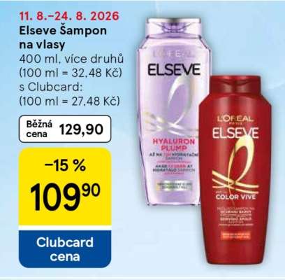 Elseve šampon na vlasy
