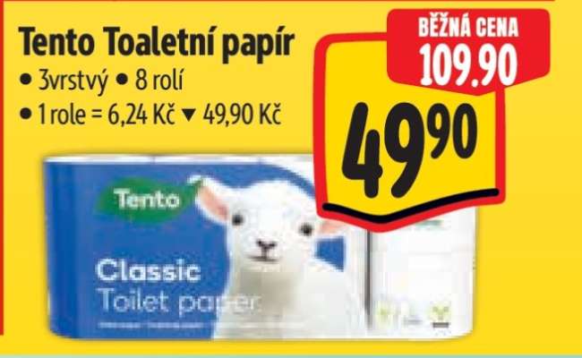 Tento toaletní papír