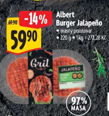 Albert Burger Jalapeño