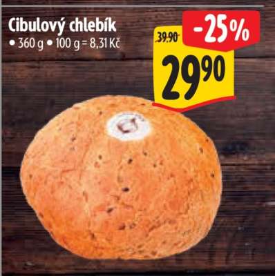CIBULOVÝ CHLEBÍK