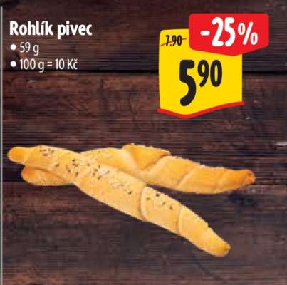 Rohlík pivec