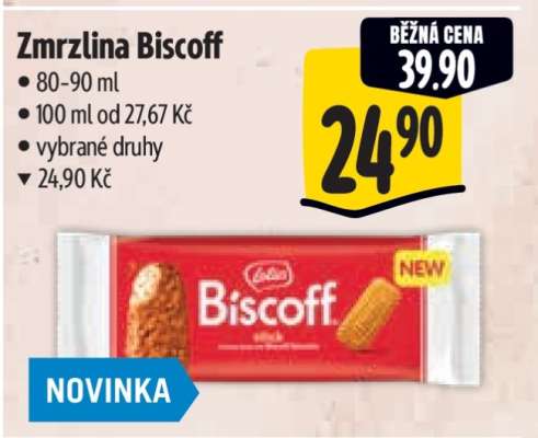 Zmrzlina Biscoff