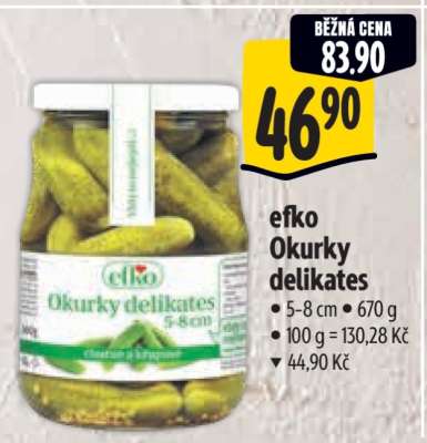 efko Okurky delikates