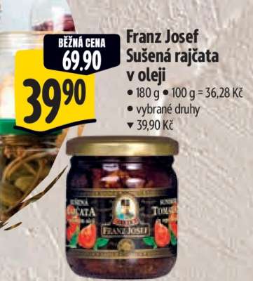 Franz Josef Sušená rajčata v oleji
