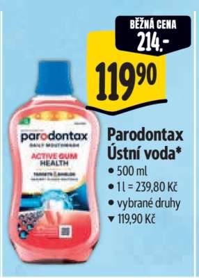Parodontax ústní voda