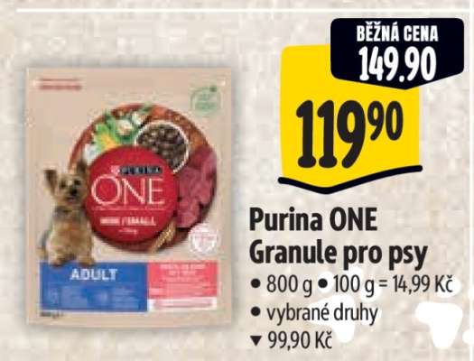 PURINA ONE Granule pro psy