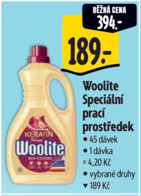 Woolite speciální prací prostředek