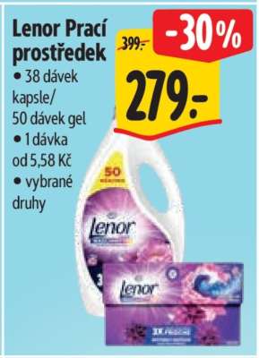 Lenor prací prostředek