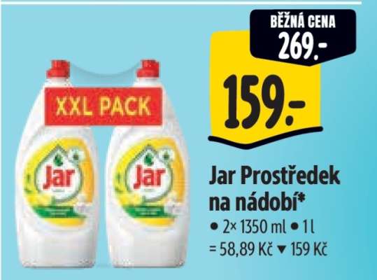 Jar prostředek na nádobí