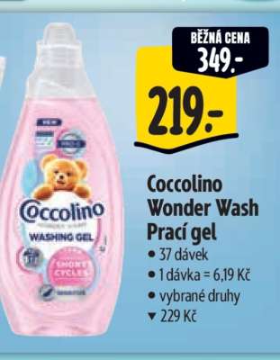 Coccolino Wonder Wash Prací gel