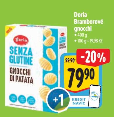 Doria Bramborové gnocchi