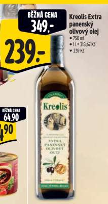 Kreolis Extra panenský olivový olej