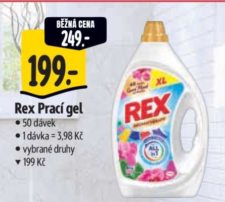 Rex prací gel