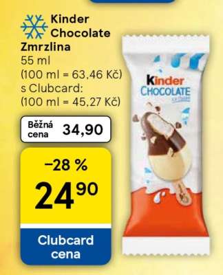 Kinder Chocolate Zmrzlina