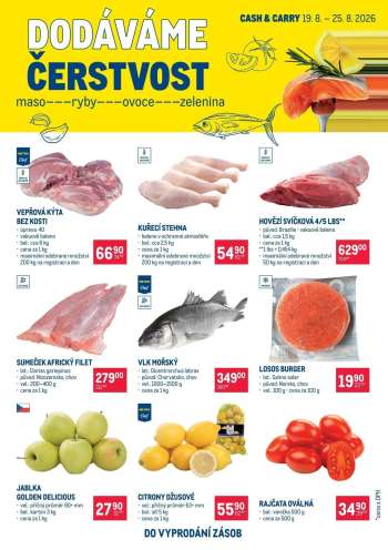 Leták MAKRO - 19.8.2026 - 25.8.2026.