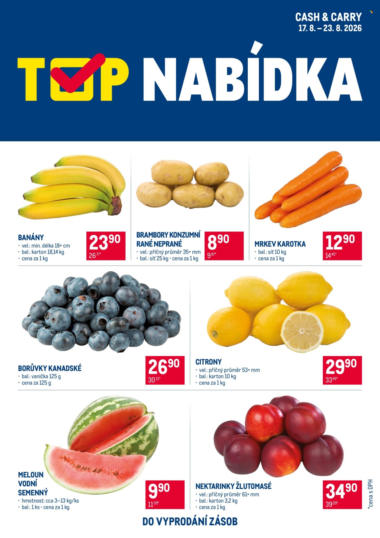 Leták MAKRO - 17.8.2026 - 23.8.2026. Strana 1