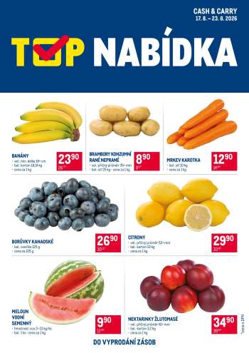 Leták MAKRO - 17.8.2026 - 23.8.2026.